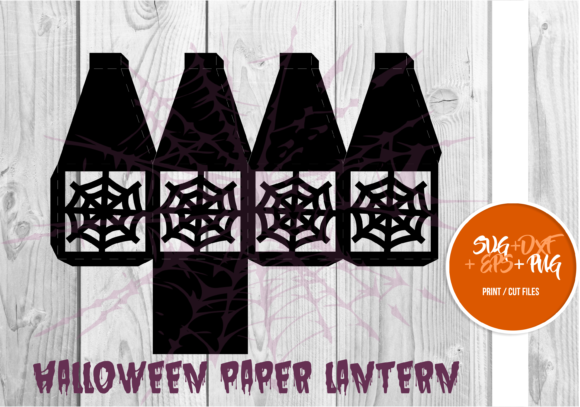 Halloween Paper Lantern Series 134: A 3D SVG Shapes Asset Worth Adding to Your Design Toolkit
